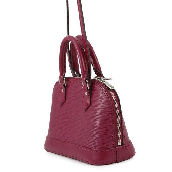 LOUIS VUITTON Nano Alma Size Nano Epi Leather Fuchsia M50631 - Picture 10 of 14